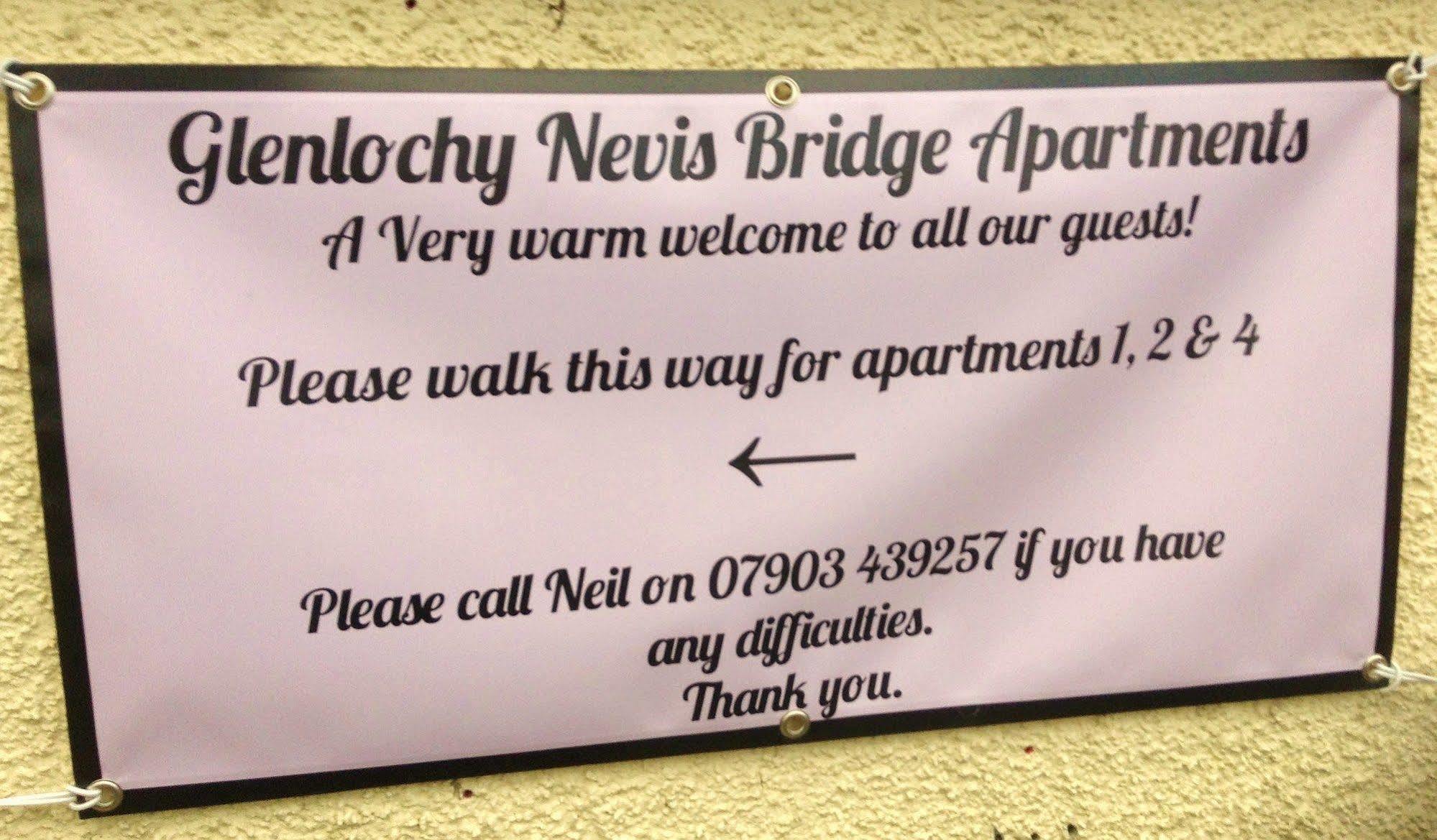 Glenlochy Nevis Bridge Apartments Fort William Eksteriør bilde